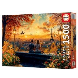 EDUCA CASSE-TÊTE 1500 PIÈCES - AMOUREUX À PARIS #20569